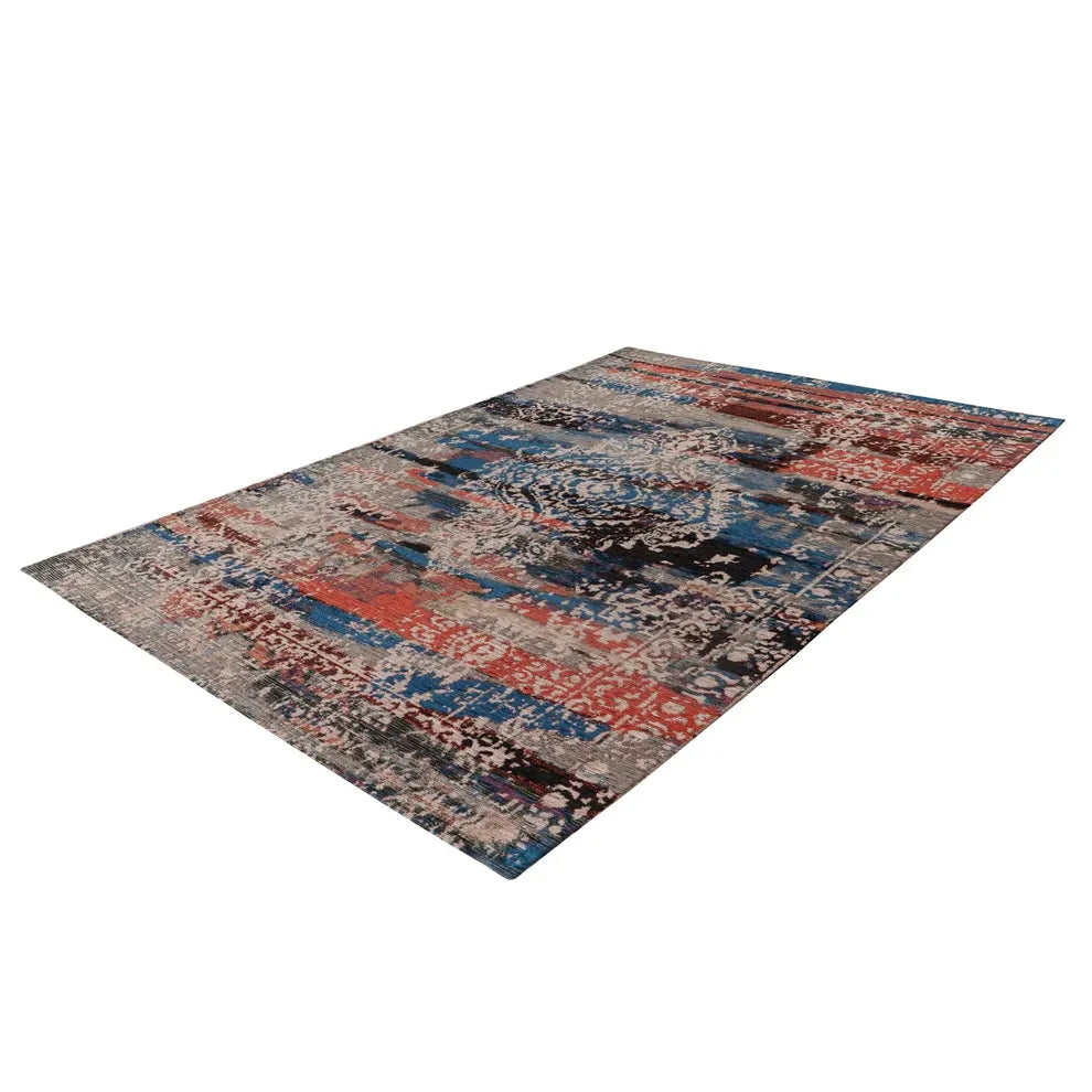 Teppich – Multi Rot Polyester, Vintage Muster, Pflegeleicht Design, 180 cm - Charme 425 | Kayoom