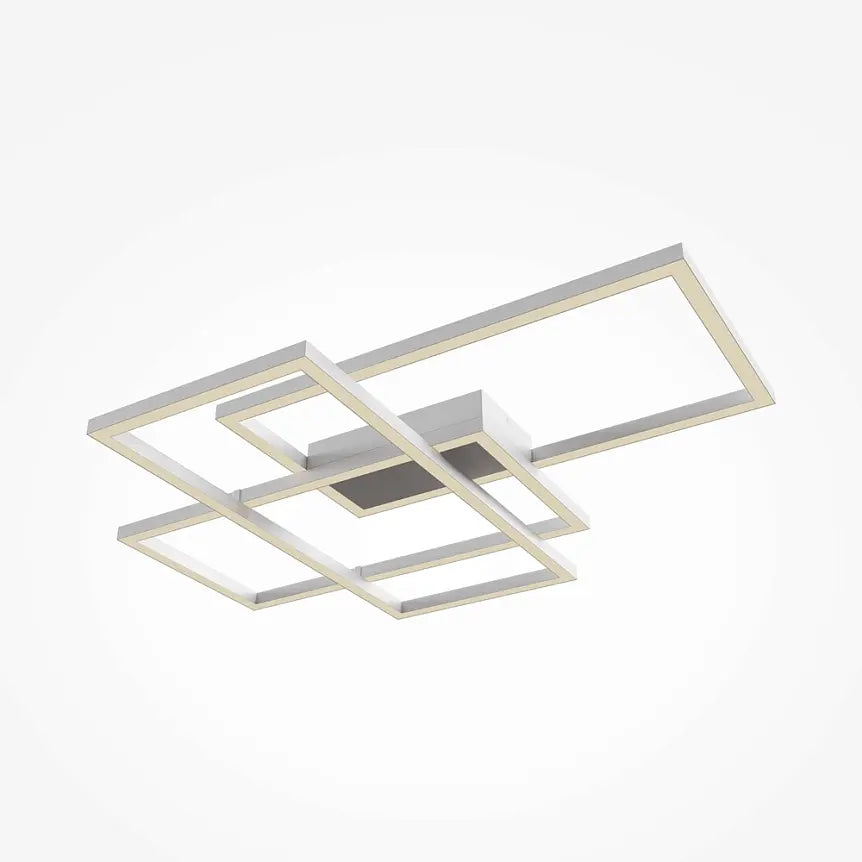 Ceiling light, white finish, integrated 78 W dimmable LED (3000 K / 4000 K), 4300 lm – Rida MOD015CL-L80WK | Maytoni