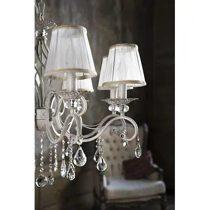 Chandelier with Metal Frame & Shades & 8 E14 Sockets – Grace | Maytoni