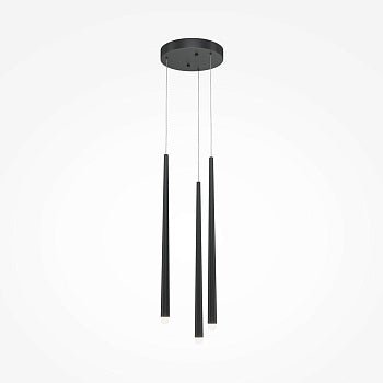 Pendelleuchte Schlankes Schwarzes Metallgehäuse LED – Cascade | Maytoni - Esszett Luxury | Stilvolles Wohnen mit Charakter