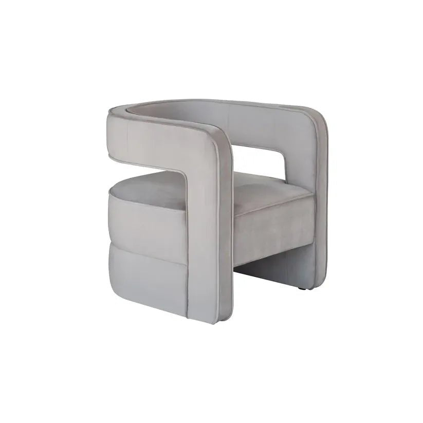 Sessel mit Samtbezug Kubistischer Form & amp Hohem Sitzkomfort – Venice 125 | Kayoom - Esszett Luxury | Stilvolles Wohnen mit Charakter
