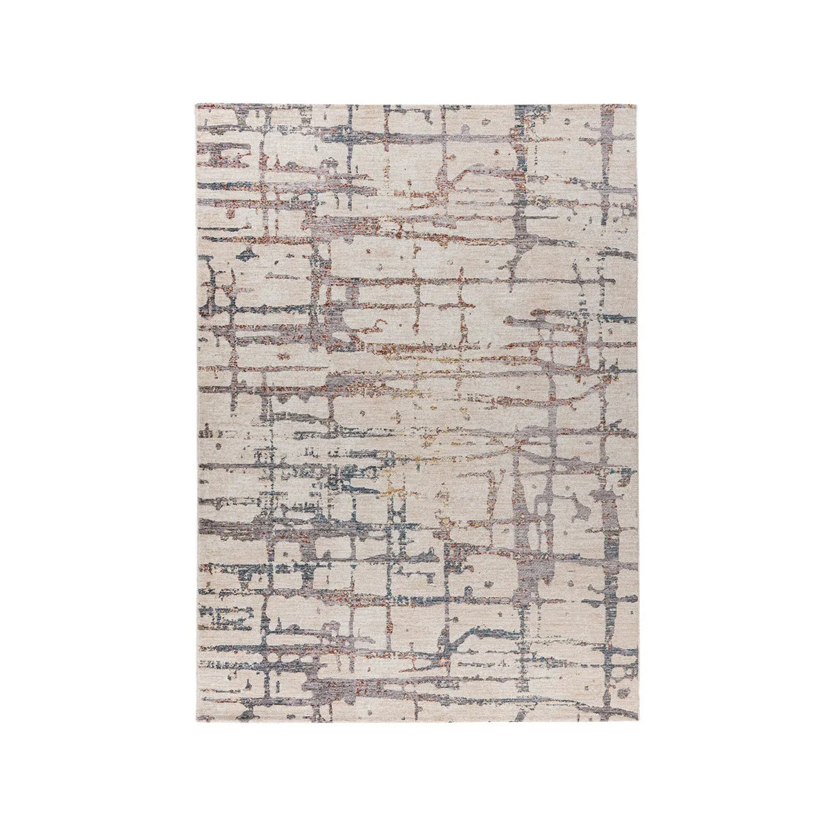 Short Pile Rug Artistic Design Durable Material - Jaka 325 | Kayoom