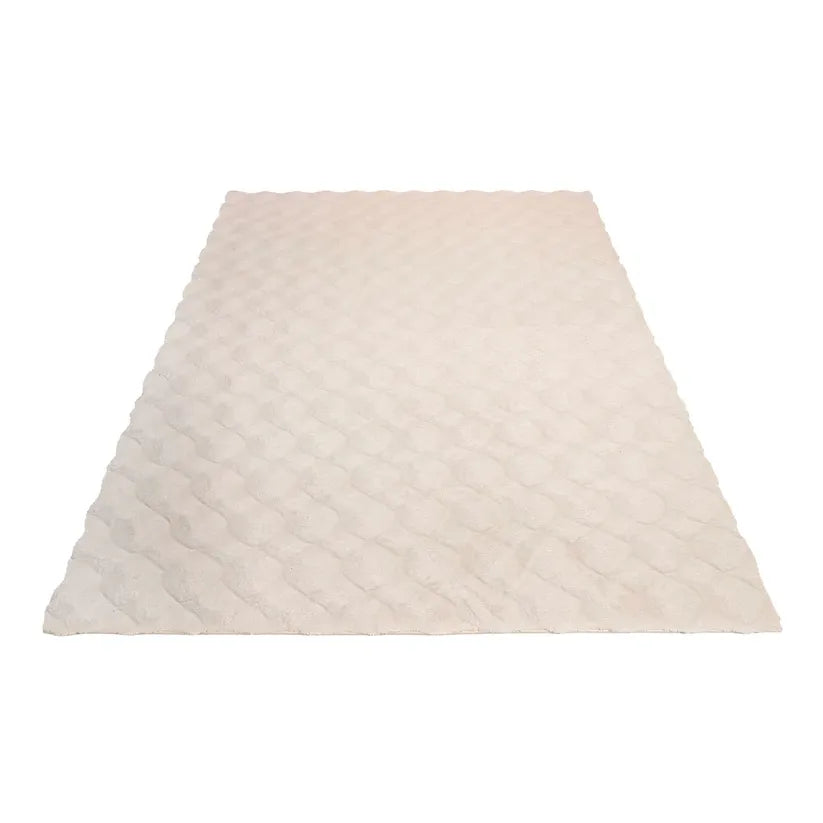 Rug Flat Pile Faux Leather Machine-Woven – Western 825 | Kayoom