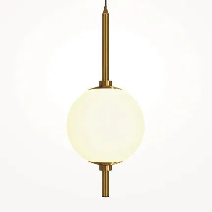 Pendelleuchte – Messing Finish, Metallgehäuse, 7W Leistung, 360° Licht - The Sixth Sense | Maytoni