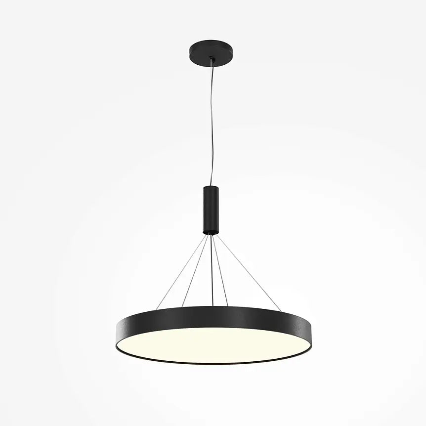 Deckenleuchte – Schwarzes Finish, Aluminium Gehäuse, 90W Leistung, Ø60 cm - Zon | Maytoni