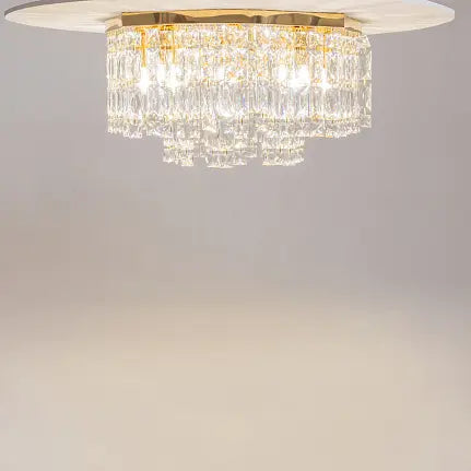 Deckenleuchte – Goldfarbenes Metall, 6-flammig, 45 cm Durchmesser - Dune | Maytoni
