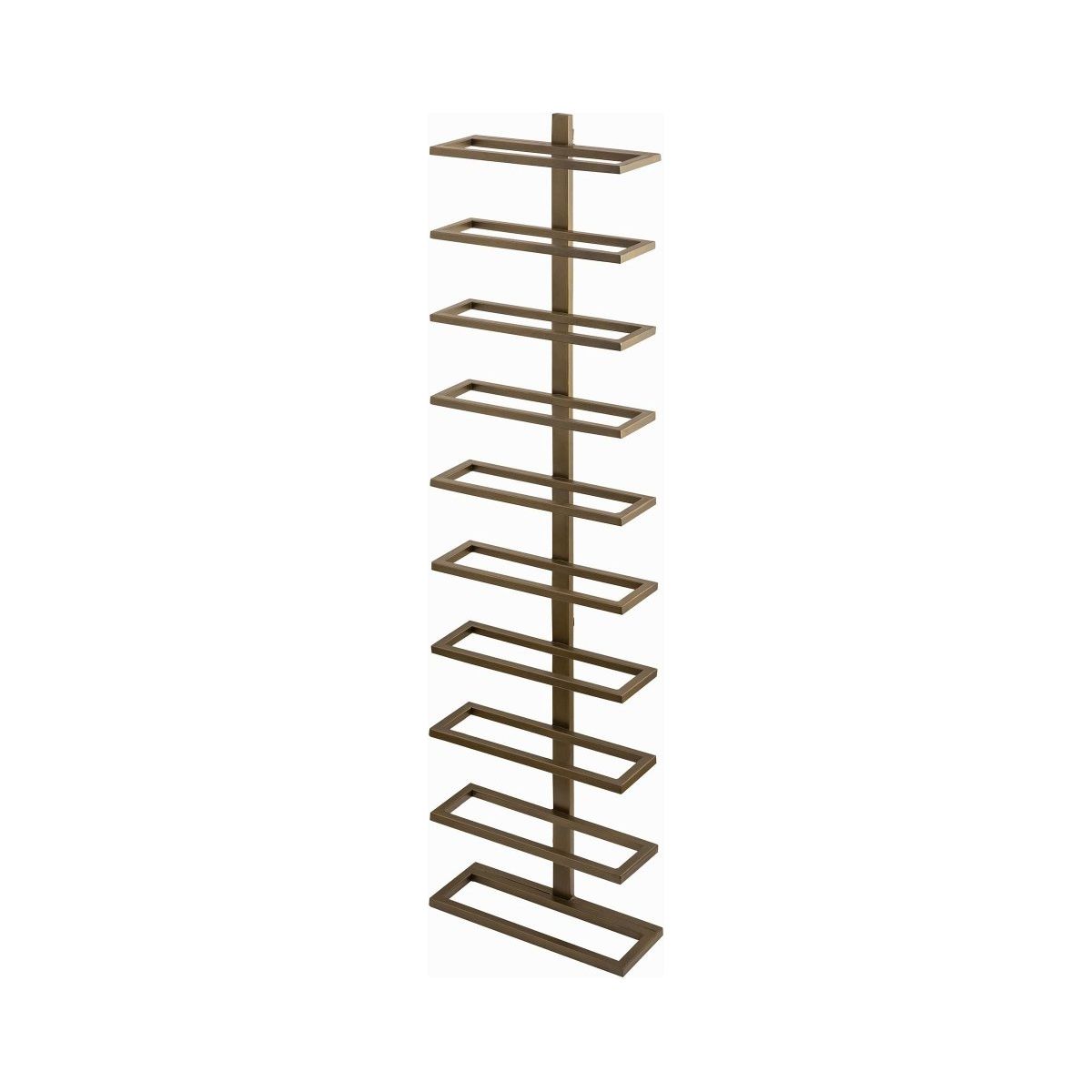 Weinregal - Icon Brass iron wall von PTMD - Esszett Luxury | Stilvolles Wohnen mit Charakter