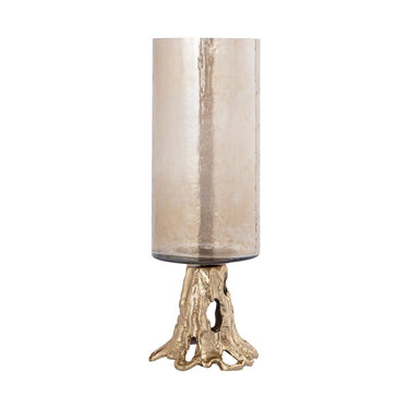 Windlicht - Quers 13.0 x 13.0 x 37.0 cm von PTMD - Esszett Luxury | Stilvolles Wohnen mit Charakter