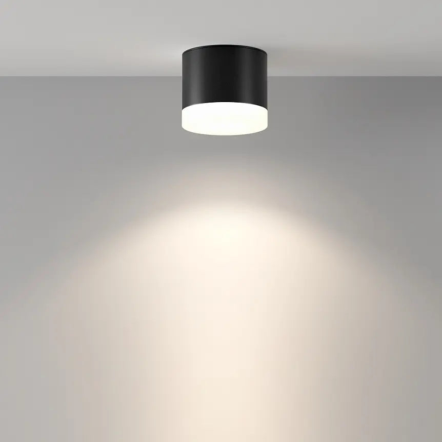 Deckenleuchte – Schwarzes Aluminium, 1× GX53 Fassung, 12 W Leistung, Ø8,2 cm - Pauline | Maytoni