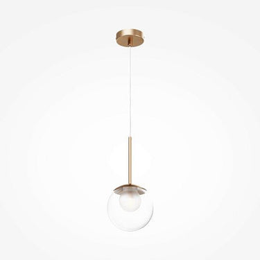 Pendelleuchte Gebürstetes Gold Maschendraht - Rundes Design – Basic Form | Maytoni - Esszett Luxury | Stilvolles Wohnen mit Charakter