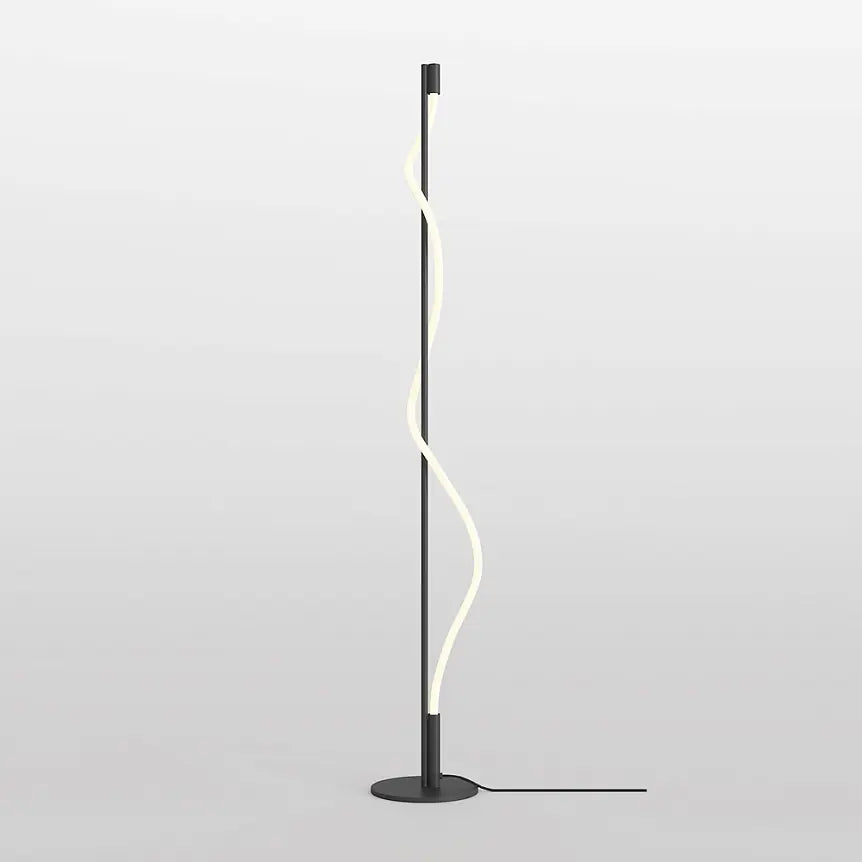 Stehleuchte – Schwarzes Finish, 15W Leistung, Warmweiß, 360° Licht - Tau | Maytoni