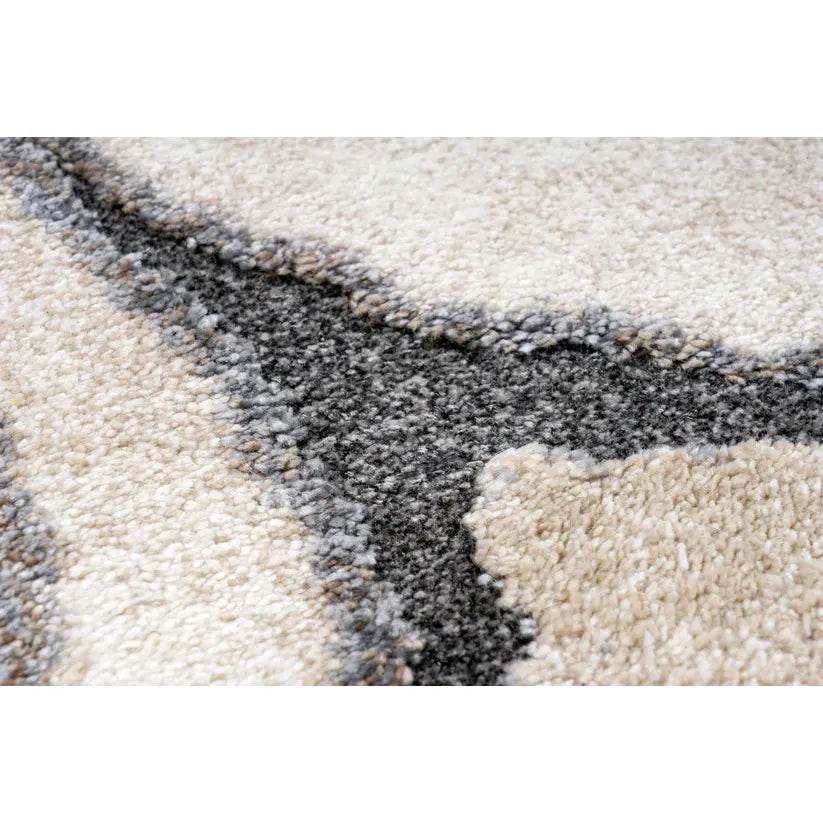 Teppich – Edle Grautöne, Weicher Kurzflor, Zeitlose Eleganz, 120 cm - Firenze 486 | Kayoom