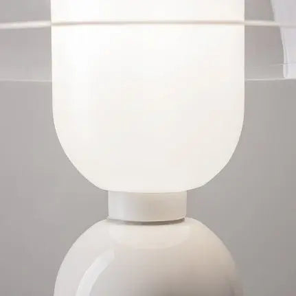 Table lamp with modern metal and glass accent, dimmable and energy-saving LED - Memory | Maytoni