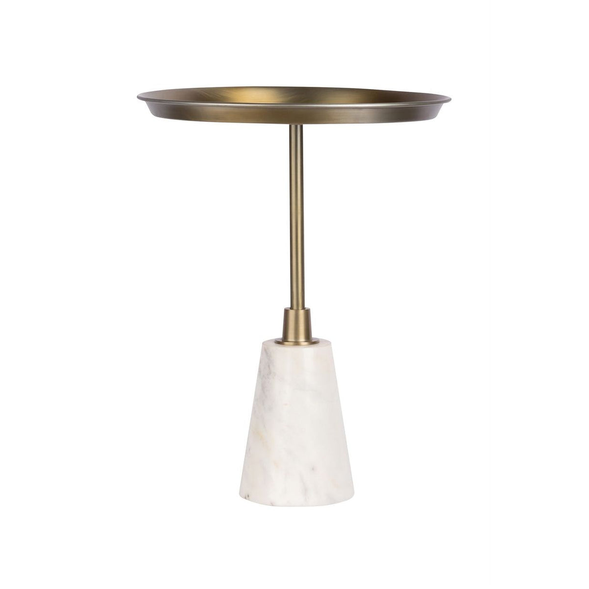 Tisch mit Marmorfuß goldenem Metallgestell und elegantem Design – Grant 125 | Kayoom - Esszett Luxury | Stilvolles Wohnen mit Charakter