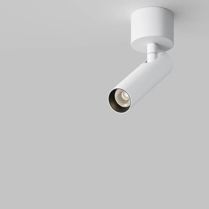 Deckenleuchte – Weißes Aluminium, 6 W LED, CRI Ra 90, Höhe 16.6 cm - Focus T | Maytoni