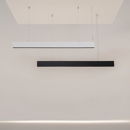 Pendelleuchte Weißes Aluminiumgehäuse mit mattiertem Polycarbonat - Diffusor, integrierter LED und modernem Design – Arc | Maytoni - Esszett Luxury | Stilvolles Wohnen mit Charakter