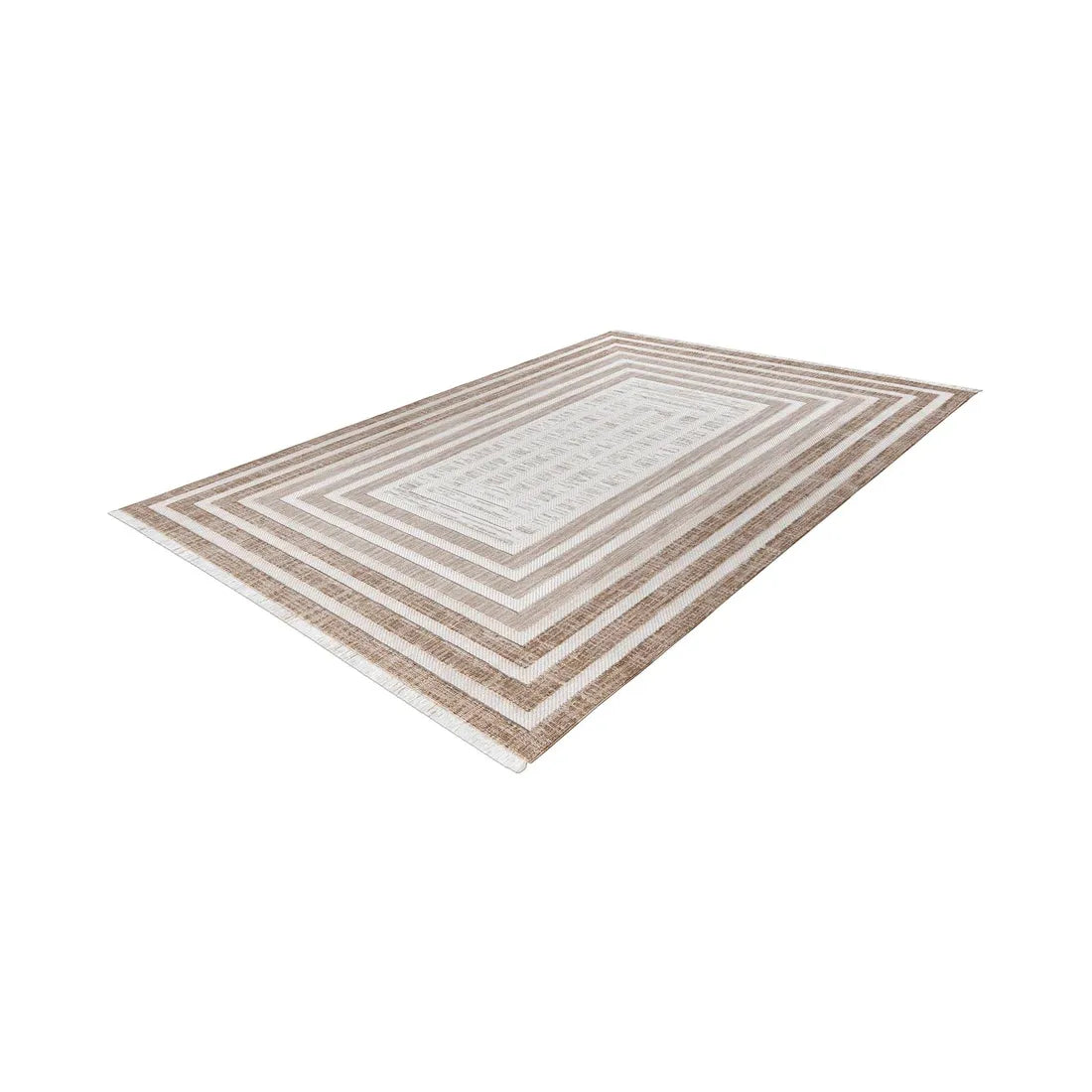 Rug geometric design flatweave easy-care – Sarai 125 | Kayoom
