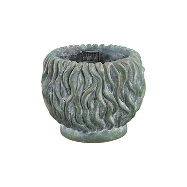 Zementtopf - Brendan Green 17.0 x 17.0 x 13.0 cm von PTMD - Esszett Luxury | Stilvolles Wohnen mit Charakter