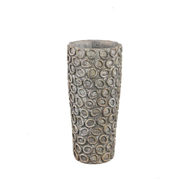 Zementtopf - Ginte Grey 20.0 x 20.0 x 45.0 cm von PTMD - Esszett Luxury | Stilvolles Wohnen mit Charakter