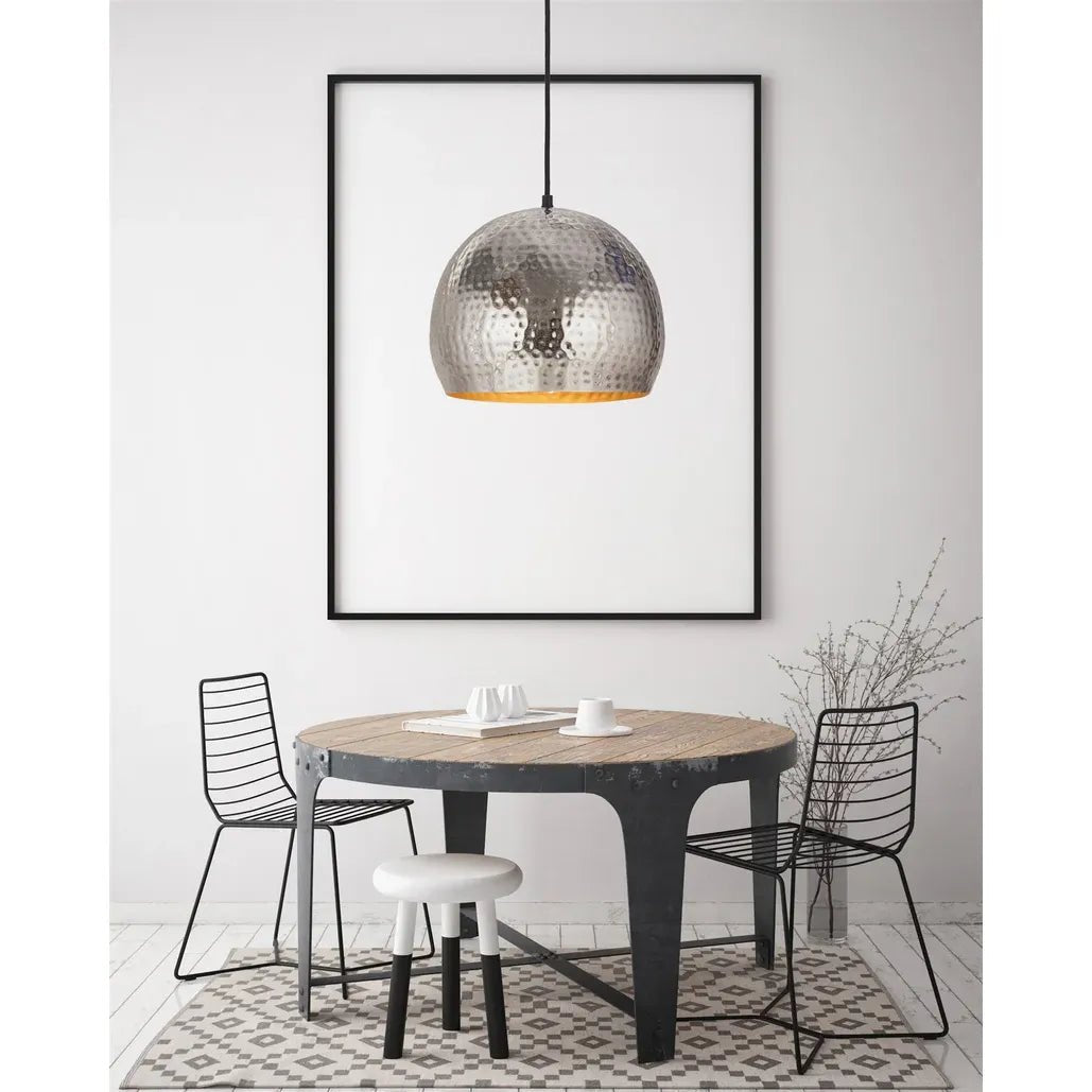 Leuchten Hammerschlag Metall Industriestil warmes Licht – Factory Style Small | Kayoom - Esszett Luxury | Stilvolles Wohnen mit Charakter