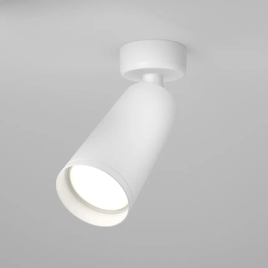 Deckenleuchte – Weißes Aluminium, 1× GU10 Fassung, 10 W Leistung, 19.5 cm Höhe - Focus | Maytoni