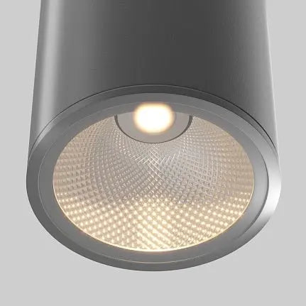 Deckenleuchte – Graphit Metall, IP65 Schutz, 115 mm Höhe, 7 W LED - Bar | Maytoni