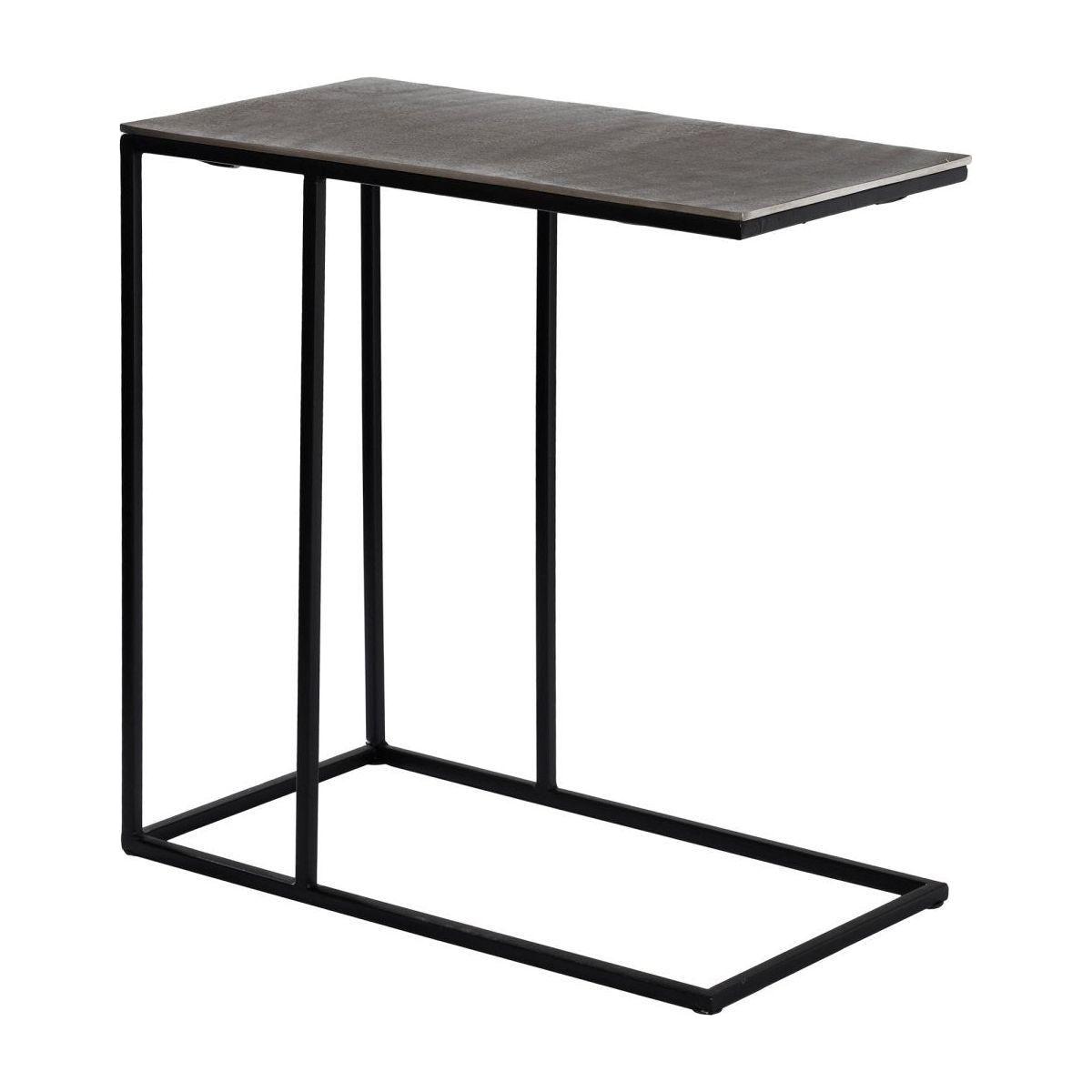 Beistelltisch - Tristan Silver Aluminium von PTMD - Esszett Luxury | Stilvolles Wohnen mit Charakter