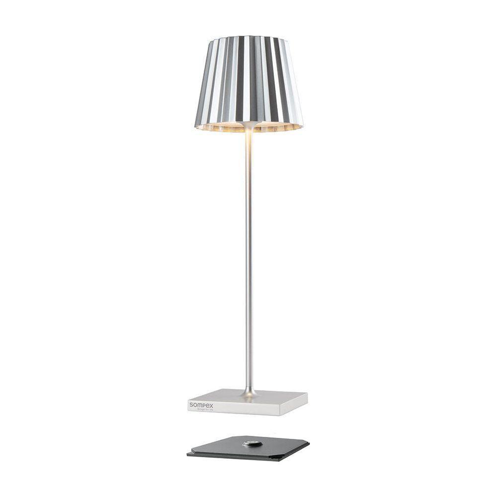 Tischleuchte Aluminiumgehäuse mobile Akku-Funktion integrierte LED-Technik – TROLL 2.0 | Sompex