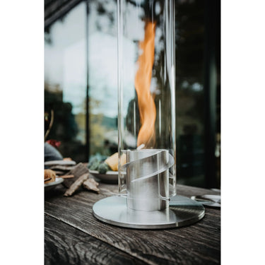 Tischkamin – Flammenwirbel Effekt, Rauchfreie Flamme, Vielseitige Nutzung - SPIN 90/120 | höfats