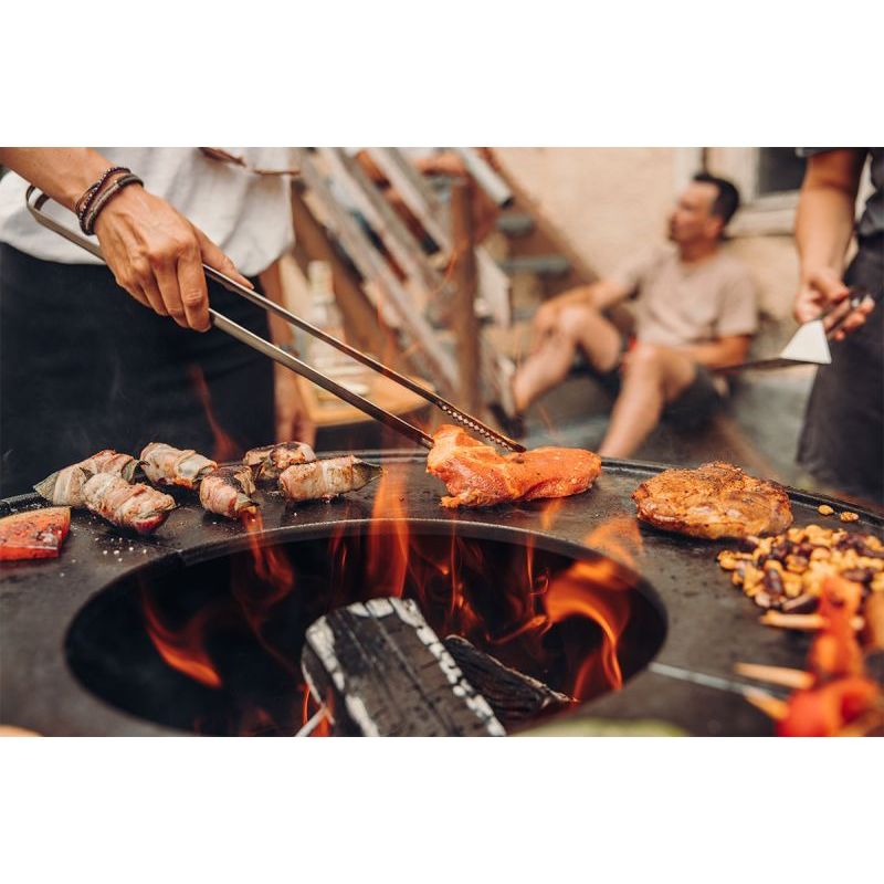 Fire tongs - Robust Stainless Steel Ergonomic | höfats