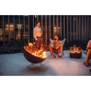 Fire Bowl Stand – Stainless Steel Construction, Star Base Design, Stable Standing – BOWL 70 | höfats