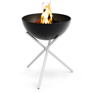 Fire Pit Stand – Stainless Steel Construction, Tripod Design, Stable Stance - BOWL 70 | höfats