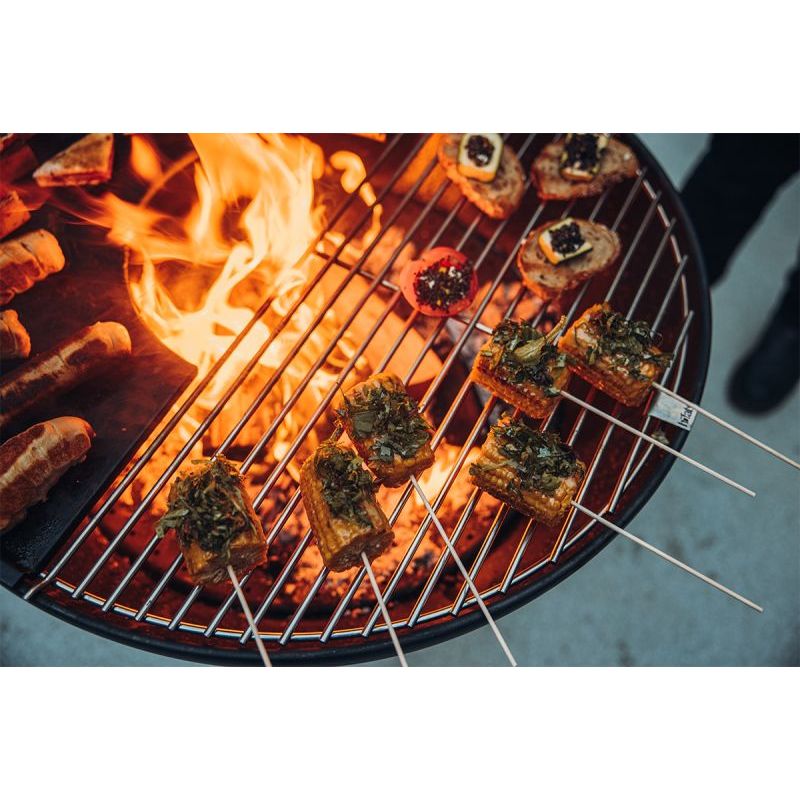 Grill Grate – Stainless Steel Construction, Stable Three-Point Support, Expandable Design – BOWL 70 | höfats