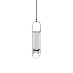 Kerzenhalter – Ovales Design, Glaszylinder, Hängbar - Oval Candle | höfats
