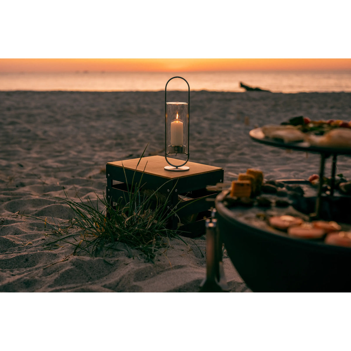 Kerzenhalter – Ovales Design, Glaszylinder, Hängbar - Oval Candle | höfats