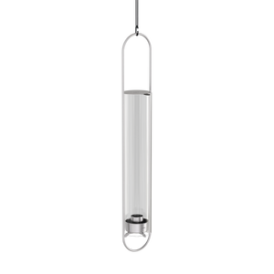 Kerzenhalter – Ovales Design, Glaszylinder, Hängbar - Oval Candle | höfats