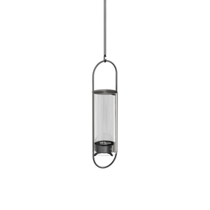 Kerzenhalter – Ovales Design, Glaszylinder, Hängbar - Oval Candle | höfats