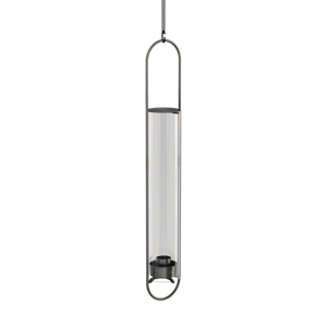 Kerzenhalter – Ovales Design, Glaszylinder, Hängbar - Oval Candle | höfats