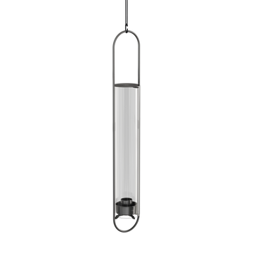 Kerzenhalter – Ovales Design, Glaszylinder, Hängbar - Oval Candle | höfats