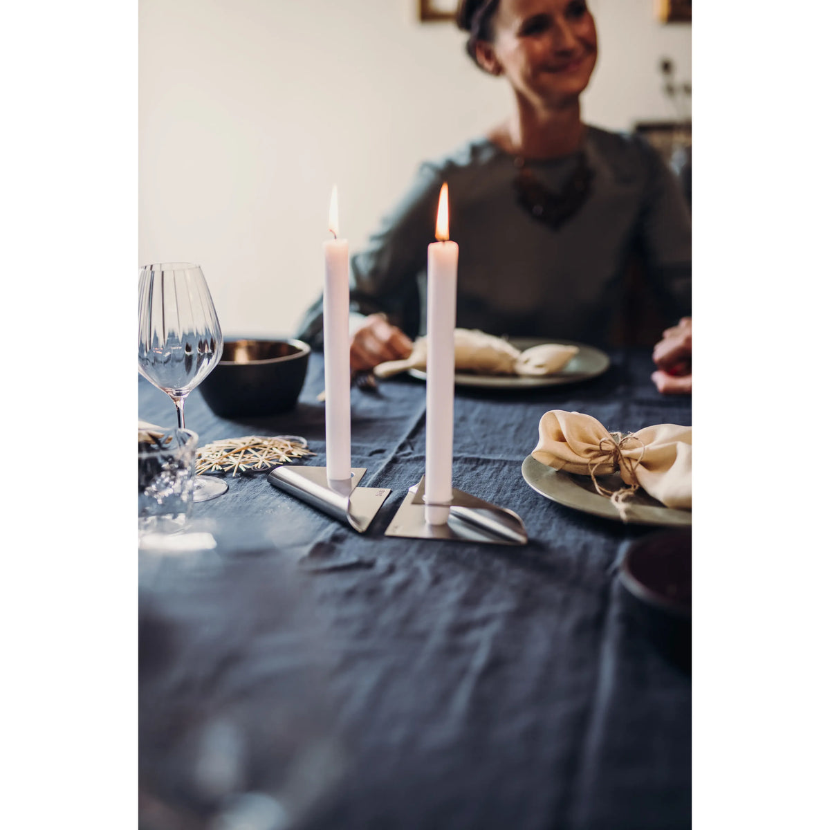 Kerzenhalter – Geometrisches Design, Stabile Basis, Modular - Square Candle | höfats