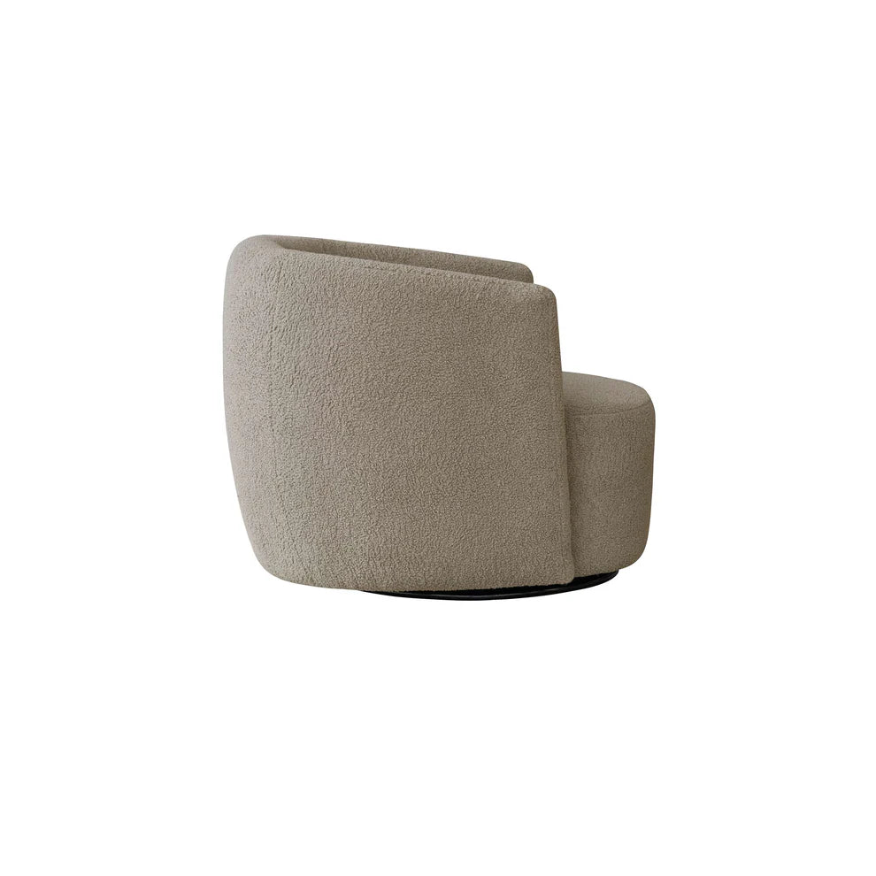 Sessel mit Teddy - Stoff drehbar & extra gepolstert – Aveiro 125 | Kayoom - Esszett Luxury | Stilvolles Wohnen mit Charakter