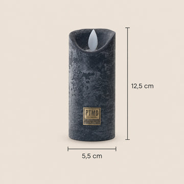 LED-Kerze XS mit beweglicher Flamme und Timer-Funktion - batteriebetrieben | PTMD