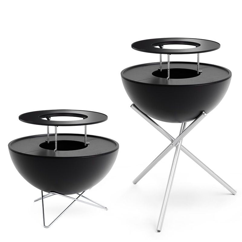 Warming Rack – Cast Iron Construction, Enameled Surface, Extendable Grilling Area - BOWL 70 | höfats