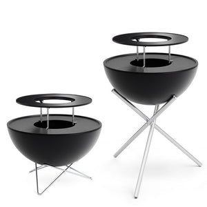 Warming Rack – Cast Iron Construction, Enameled Surface, Extendable Grilling Area - BOWL 70 | höfats