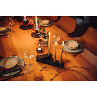 Kerzenhalter – zeitloses Design, magnetisch, modular - Henry Metal | hofats