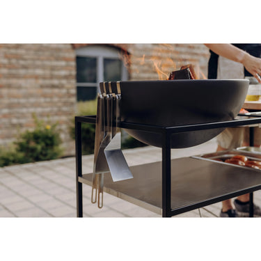 Grillbesteckset – Dreiteilig, Edelstahl, Langlebig | höfats