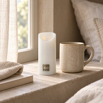 LED-Kerze XS mit beweglicher Flamme und Timer-Funktion - batteriebetrieben | PTMD