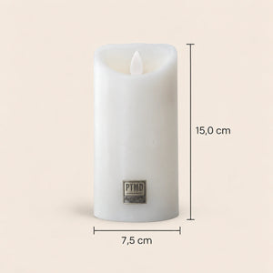 LED Candle M with Moving Flame and Timer Function - Battery Operated | PTMD