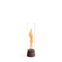 Tischkamin - Wirbel Flamme, Glas Zylinder, Stahl Gehäuse - Spin Air | höfats