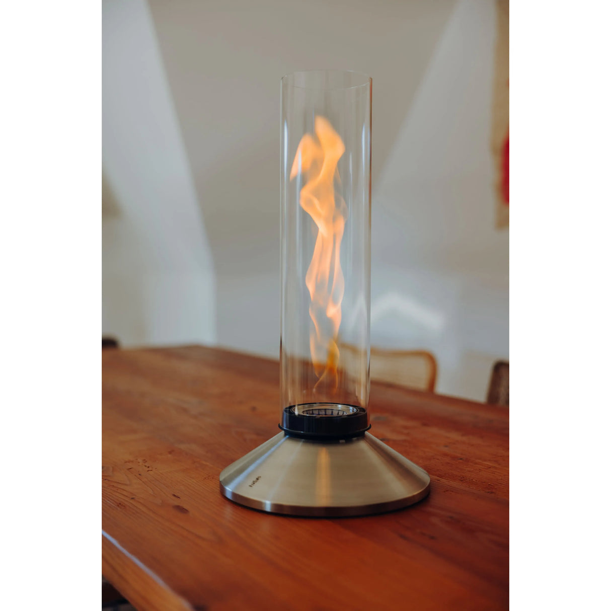 Tischkamin – Flammenwirbel, Puristisches Design, Rauchfrei - Spin X | höfats